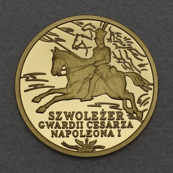 Goldmünze 200 Zloty "Chevau-Leger" 2010 (Polen)