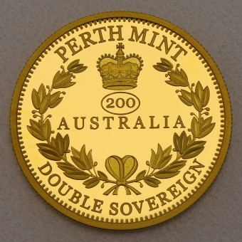Goldmünze "Australia Double Sovereign" 2019 (PP) Privy Mark 200 (Australien)