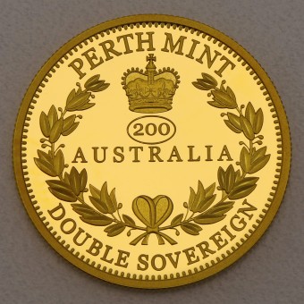 Goldmünze "Australia Double Sovereign PP" (2019) Privy Mark 200