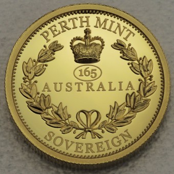 Goldmünze "Australia Sovereign 2020" (PP/HR) 