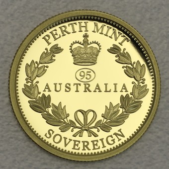 Goldmünze "Australia Sovereign 2021" (PP) Privy Mark 95