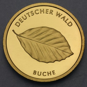 Goldmünze "20Euro BRD 2011 Buche" Deutscher Wald
