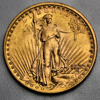 Goldmünze "20 Dollars St. Gaudens-Double Eagle" 