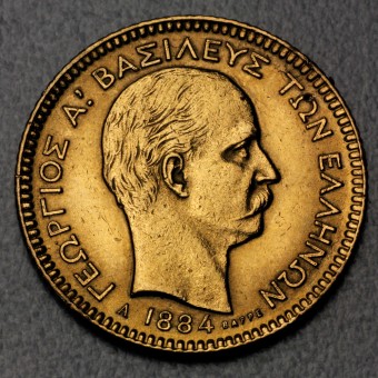 Goldmünze "20 Drachmen" (Griechenland) 