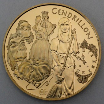 Goldmünze "20 Euro-2002 Cendrillon" (Frankreich) 