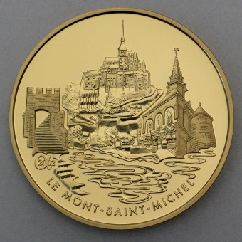 Goldmünze 20 Euro "Mont-St-Michel" 2002 (Frankreich)