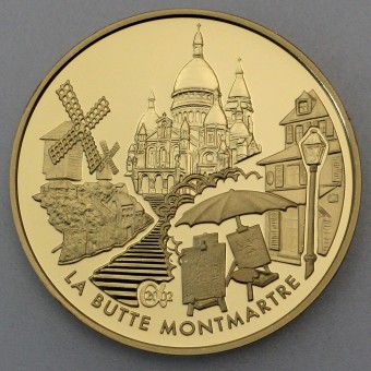 Goldmünze 20 Euro "Montmartre" 2002 (Frankreich)