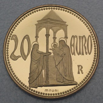 Goldmünze 20 Euro "Cappella degli Scrovegni" 2003 (PP) 700-jähriges Jubiläum (San Marino)
