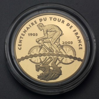 Goldmünze 20 Euro "Tour de France" 2003 (Frankreich)
