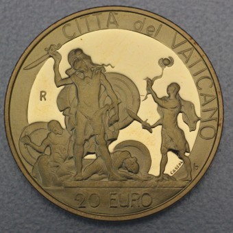 Goldmünze "20 Euro - 2004" David+Goliath (Vatikanstadt)