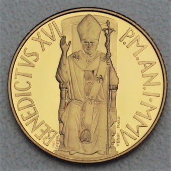 Goldmünze "20 Euro - 2005" (Vatikan) Die Taufe