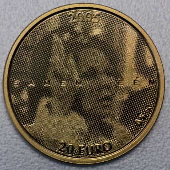Goldmünze "20 Euro-2005" (Niederlande) 