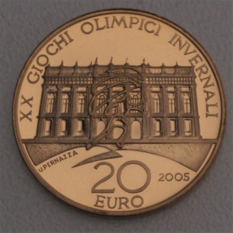 Goldmünze 20 Euro "Palazzo Madama" 2005 (Italien)