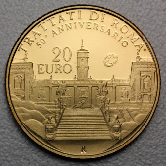 Goldmünze 20 Euro "Trattati di Roma" 2007 (Italien)