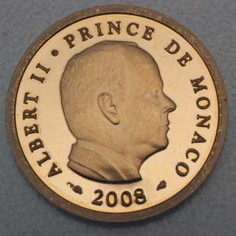 Goldmünze 20 Euro "Prinz Albert II" 2008  (Monaco)