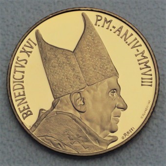 Goldmünze "20 Euro-2008 Torso/Belvedere" (Vatikan) 