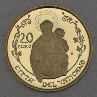 Goldmünze "20 Euro - 2017" Sankt Anton von Padua (Vatikanstadt)