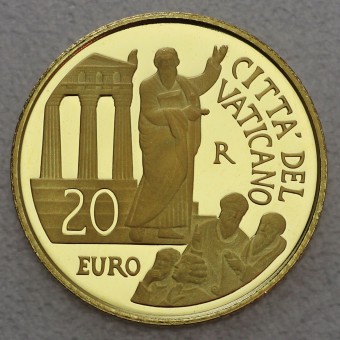 Goldmünze "20 Euro - 2020" Reise nach Mazedonien (Vatikanstadt)