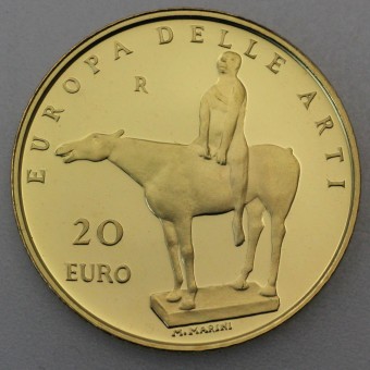 Goldmünze "20 Euro 2003 Marini" (Italien) Europa delle Arti Serie