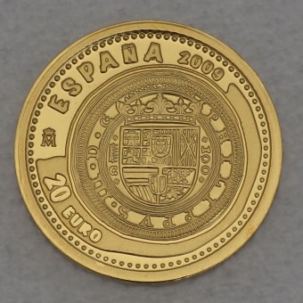 Goldmünze 20 Euro "Centen 1609" 2009 Juwelen der Numismatik (Spanien)