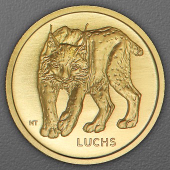 Goldmünze 20 Euro "Luchs" 2025 Rückkehr der Wildtiere (Deutschland)