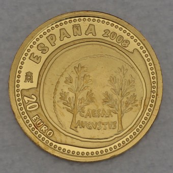Goldmünze 20 Euro "Römische Aureus" 2008 Juwelen der Numismatik (Spanien)
