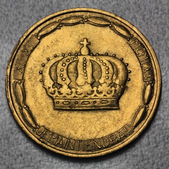 Goldmünze 20 Francs "Jean Grand-Duc – Krönung" (Luxemburg)