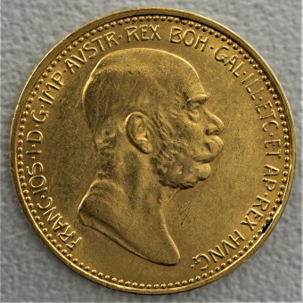 Goldmünze "20 Kronen-1908 60 Jahre Jubiläum" (AT) 