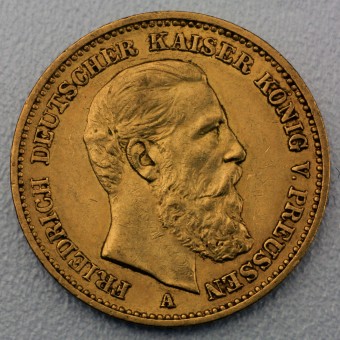 Goldmünze "20 Mark Friedrich" (Preußen) 