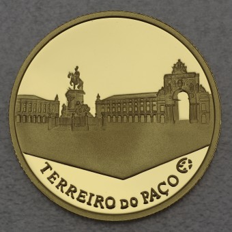 Goldmünze 2,5 Euro "Terreiro do Paco" 2010 (Portugal)