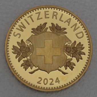 Goldmünze "25 Franken" 2024 (Schweiz)
