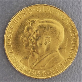 Goldmünze "25 Franken" (Liechtenstein) 