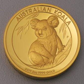 Goldmünze 2oz "Australian Koala" 2019 (PP/HR) 