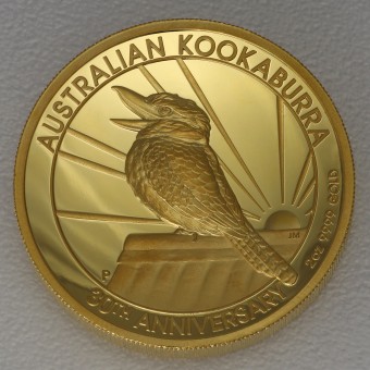 Goldmünze 2oz "Kookaburra" 2020 (PP/HR) (Australien)
