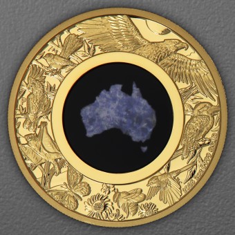 Goldmünze 2oz "Blue Lepidolite" 2025 (PP) Great Southern Land (Australien)