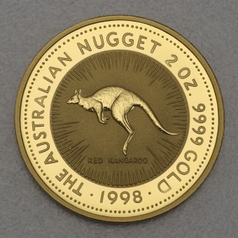 Goldmünze 2oz "Känguru" 1998 Australian Nugget (Australien)