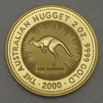 Goldmünze 2oz "Känguru" 2000 Australian Nugget (Australien)