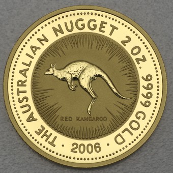 Goldmünze 2oz "Känguru/Nugget 2006" (Australien) 