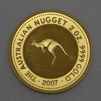 Goldmünze 2oz "Känguru" 2007 Australian Nugget (Australien)