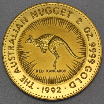 Goldmünze 2oz "Känguru/Nugget" (Australien) divers 