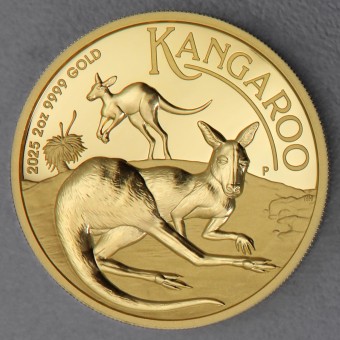 Goldmünze 2oz "Känguru" 2025 (PP/HR) (Australien)