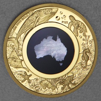 Goldmünze 2oz "Mother of Pearl" 2024 (PP) Great Southern Land (Australien)