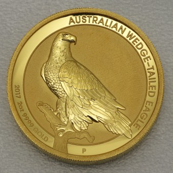 Goldmünze 2oz "Wedge-tailed Eagle" 2017 (PP/HR) (Australien)
