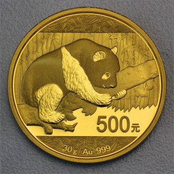 Goldmünze 30g "Panda - 2016" (China) 