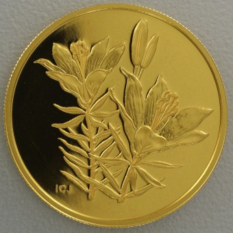 Goldmünze 350 Dollar "Western Red Lily - 2005" 