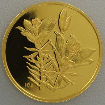 Goldmünze 350 Dollar "Western Red Lily" 2005 (Kanada)