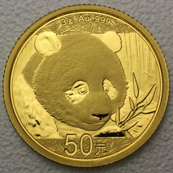 Goldmünze 3g "Panda" 2018 (China)