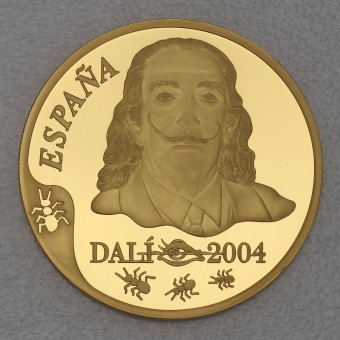 Goldmünze "400 Euro - 2004" (Spanien) "Salvatore Dali"