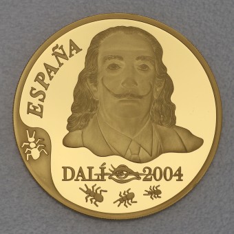Goldmünze 400 Euro Salvador Dalí" 2004 (Spanien)