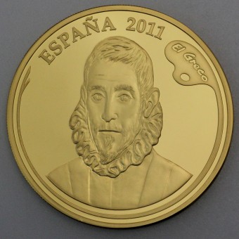 Goldmünze "400 Euro - 2011" (Spanien) "El Greco"
